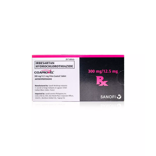 Buy Co-aprovel irbesartan / hydrochlorothiazide 300mg / 12.5mg film ...